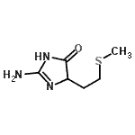 CAS#: 872784-57-1, 2-Amino-5-[2-(methylsulfanyl)ethyl]-1,5-dihydro-4H-imidazol-4-one