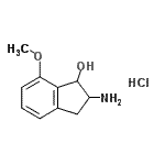 CAS#: 872785-85-8, 2-Amino-7-methoxy-1-indanol hydrochloride (1:1)