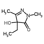 CAS#: 872826-30-7, 4-Ethyl-4-hydroxy-2,5-dimethyl-2,4-dihydro-3H-pyrazol-3-one