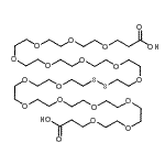CAS 登录号：873013-93-5， 3-[2-[2-[2-[2-[2-[2-[2-[2-[2-[2-[2-[2-[2-[2-[2-[2-(2-羧基乙基氧基)乙氧基]乙氧基]乙氧基]乙氧基]乙氧基]乙氧基]乙氧基]乙基二硫基]乙氧基]乙氧基]乙氧基]乙氧基]乙氧基]乙氧基]乙氧基]乙氧基]丙酸
