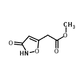 CAS 登录号：87318-62-5， 甲基(3-氧代-2,3-二氢-1,2-恶唑-5-基)乙酸酯
