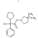 CAS#: 873295-32-0, 3-[2-Cyclopentyl(hydroxy)phenylacetoxy]-1,1-dimethylpyrrolidinium iodide
