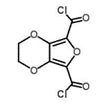 CAS#: 873380-06-4, 2,3-Dihydrofuro[3,4-b][1,4]dioxine-5,7-dicarbonyl dichloride