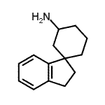 CAS#: 873400-44-3, 2',3'-Dihydrospiro[cyclohexane-1,1'-inden]-3-amine