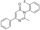 CAS#: 87356-67-0, 3-(2-Fluorophenyl)-2-Methyl-6-Phenyl-4(3H)-Pyrimidinone