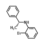 CAS#: 873685-06-4, 2-Bromo-N-[(1R)-1-phenylethyl]aniline