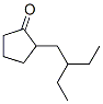 CAS 登录号：87376-02-1， 2-(2-乙基丁基)环戊烷-1-酮