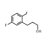 CAS#: 873946-37-3, 3-(2,5-Difluorophenyl)-1-propanol
