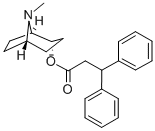 CAS 登录号：87395-51-5， (+)-2-alpha-莨菪烷基 3,3-二苯基羟基丙酸酯