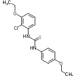 CAS 登录号：873998-64-2， 1-(2-氯-3-乙氧基苯基)-3-(4-乙氧基苯基)硫脲