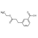 CAS#: 874204-67-8, 3-(3-Ethoxy-3-oxopropyl)benzoic acid