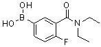 CAS 登录号：874219-28-0， [3-(二乙基氨基甲酰)-4-氟苯基]硼酸
