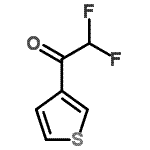CAS 登录号：874279-92-2， 2,2-二氟-1-(3-噻吩基)乙酮