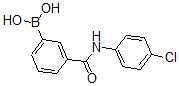 CAS 登录号：874288-31-0， B-[3-[[(4-氯苯基)氨基]羰基]苯基]-硼酸