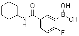 CAS 登录号：874289-44-8， [5-(环己基氨基甲酰)-2-氟苯基]硼酸