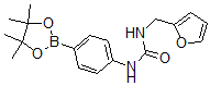 CAS 登录号：874297-85-5， 4-(3-糠基脲基)苯硼酸频哪醇酯