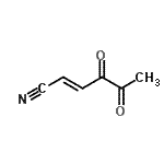 CAS#: 87443-84-3, (2E)-4,5-Dioxo-2-hexenenitrile