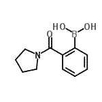 CAS 登录号：874459-80-0， [2-(1-吡咯烷基羰基)苯基]硼酸