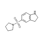 CAS#: 874594-03-3, 5-(1-Pyrrolidinylsulfonyl)indoline