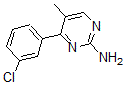 CAS#: 874814-28-5, 4-(3-Chlorophenyl)-5-Methyl-2-Pyrimidinamine