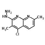 CAS#: 874825-73-7, 4-Chloro-2-hydrazino-3,7-dimethyl-1,8-naphthyridine