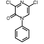 CAS#: 87486-37-1, 3,5-Dichloro-1-phenyl-2(1H)-pyrazinone