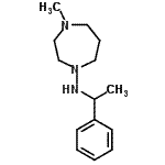 CAS#: 87498-58-6, 4-Methyl-N-(1-phenylethyl)-1,4-diazepan-1-amine