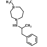 CAS 登录号：87498-61-1， 4-甲基-N-(1-苯基-2-丙基)-1,4-二氮杂环庚-1-胺