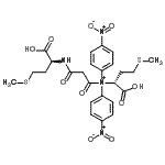 CAS#: 87498-80-4, N-[(1S)-1-Carboxy-3-(methylsulfanyl)propyl]-N-(3-{[(1S)-1-carboxy-3-(methylsulfanyl)propyl]amino}-3-oxopropanoyl)-4-nitro-N-(4-nitrophenyl)anilinium