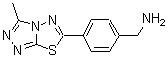 CAS#: 875001-46-0, 1-[4-(3-Methyl[1,2,4]triazolo[3,4-b][1,3,4]thiadiazol-6-yl)phenyl]methanamine