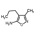 CAS#: 875249-70-0, 3-Methyl-4-propyl-1,2-oxazol-5-amine