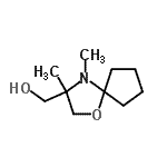 CAS#: 87527-37-5, (3,4-Dimethyl-1-oxa-4-azaspiro[4.4]non-3-yl)methanol
