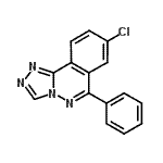 CAS#: 87540-69-0, 8-Chloro-6-phenyl[1,2,4]triazolo[3,4-a]phthalazine