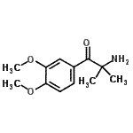 CAS#: 875916-68-0, 2-Amino-1-(3,4-dimethoxyphenyl)-2-methyl-1-propanone