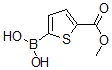 CAS 登录号：876189-21-8， 5-硼酸基-2-噻吩羧酸 2-甲基酯
