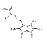 CAS#: 87623-39-0, S-[(2,5,6-Trimethyl-1,7-dioxo-1H,7H-pyrazolo[1,2-a]pyrazol-3-yl)methyl]-L-cysteine