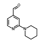 CAS#: 876316-39-1, 2-(1-Piperidinyl)isonicotinaldehyde
