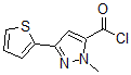 CAS#: 876316-45-9, 1-Methyl-3-(2-Thienyl)-1H-Pyrazole-5-Carbonylchloride