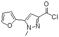 CAS#: 876316-47-1, 5-(2-Furanyl)-1-Methyl-1H-Pyrazole-3-Carbonylchloride