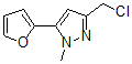 CAS#: 876316-48-2, 3-(Chloromethyl)-5-(2-Furanyl)-1-Methyl-1H-Pyrazole
