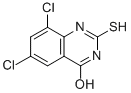 CAS#: 87634-61-5, 2-Mercapto-4-Hydroxy-6,8-Dichloroquinazoline