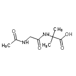 CAS#: 876480-30-7, N-Acetylglycyl-2-methylalanine