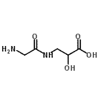 CAS#: 876480-94-3, 3-(Glycylamino)-2-hydroxypropanoic acid