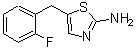 CAS#: 876715-72-9, 5-(2-Fluorobenzyl)-1,3-thiazol-2-amine