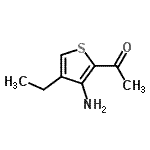 CAS#: 87676-05-9, 1-(3-Amino-4-ethyl-2-thienyl)ethanone