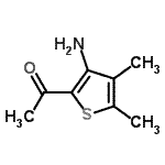 CAS#: 87676-06-0, 1-(3-Amino-4,5-dimethyl-2-thienyl)ethanone