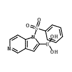 CAS#: 877060-46-3, [1-(Phenylsulfonyl)-1H-pyrrolo[3,2-c]pyridin-2-yl]boronic acid