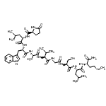 CAS 登录号：87734-76-7， 5-氧代-L-脯氨酰-L-亮氨酰-L-色氨酰-L-丙氨酰-L-缬氨酰甘氨酰-L-丝氨酰-L-亮氨酰-L-蛋氨酰胺