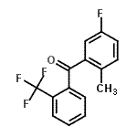 CAS#: 87750-60-5, (5-Fluoro-2-methylphenyl)[2-(trifluoromethyl)phenyl]methanone