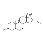 CAS 登录号：87782-05-6， 3-羟基-16-(羟基甲基)雄甾烷-17-酮